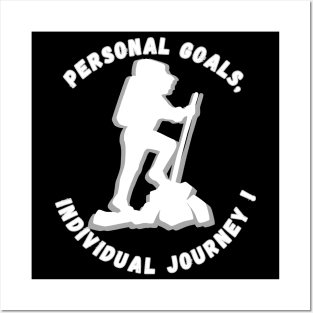 Personal Goals, Individual Journey Posters and Art